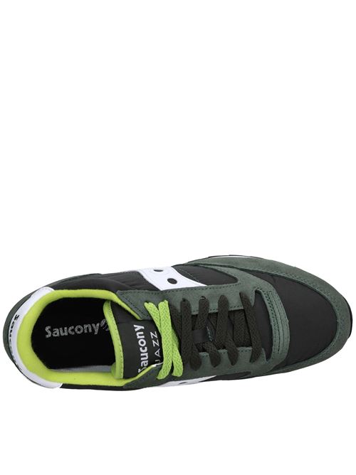 Sneakers modello JAZZ ORIGINAL in camoscio e tessuto SAUCONY | JAZZ ORIGINAL UVERDE-BIANCO